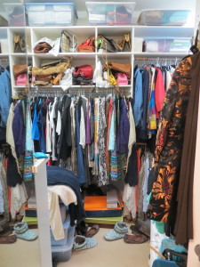 My closet--before.