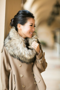 fur with coat