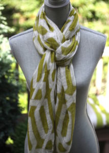 pretzel knot scarf