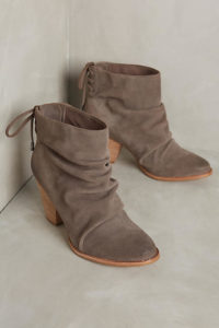 ruched-booties