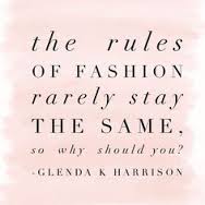 the rules of fashion